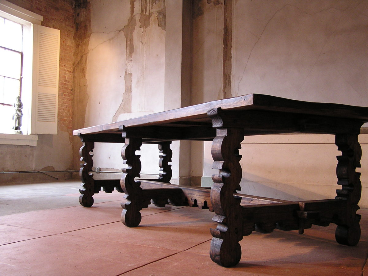 My Spanish Inspired Trestle Table FineWoodworking