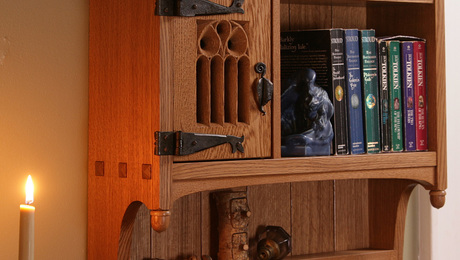 The hobbit cupboard completed - FineWoodworking