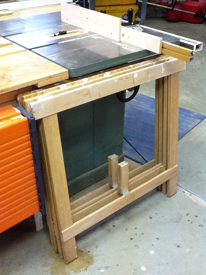 Awesome narrow sawhorse Folding Sawhorse Stows Away Finewoodworking