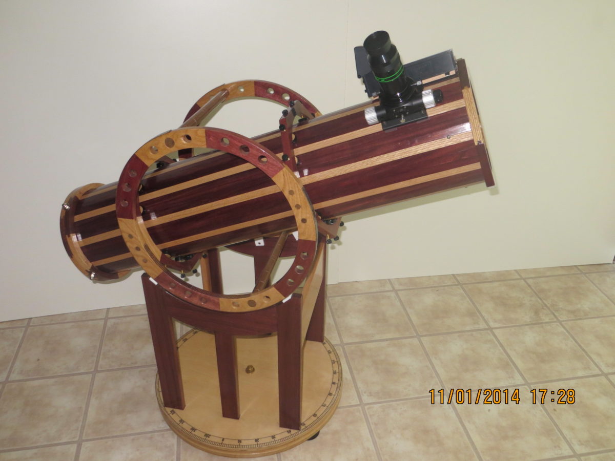 8" Newtonian Reflector Telescope FineWoodworking