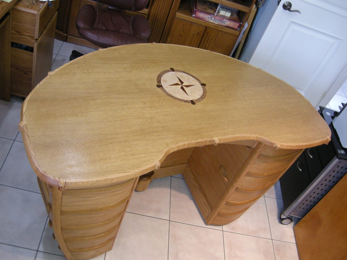 Ark Desk - FineWoodworking