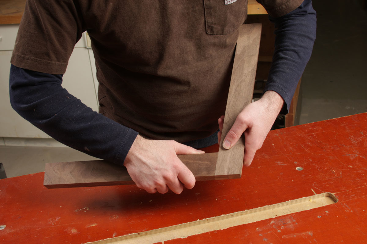 Wedge is the secret to perfect angled mortiseandtenon joints