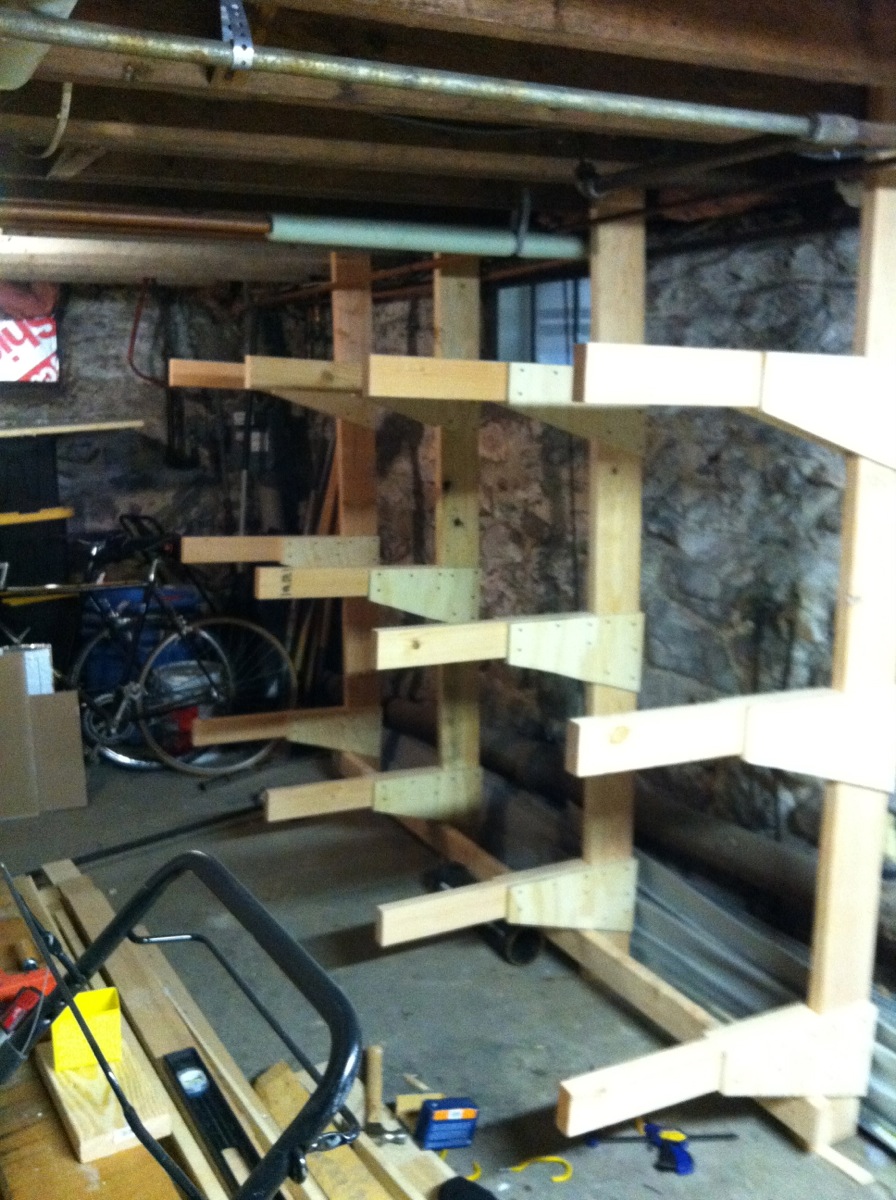 I Built A Lumber Rack One Morning Now I Have A Lumber Problem