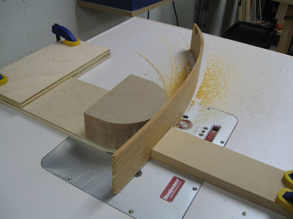 Routing grooves in curved drawers, part 2 FineWoodworking