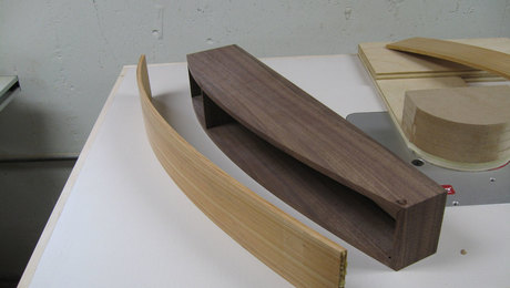 Routing grooves in curved drawers, part 2 - FineWoodworking