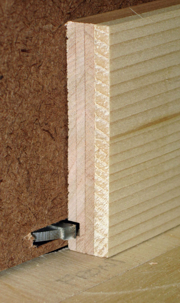 Curved drawer fronts how to cut them to length and rout drawer bottom