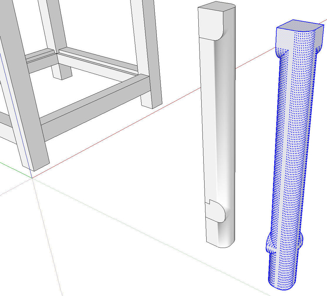 Rounding Corners on Legs and Stretchers FineWoodworking