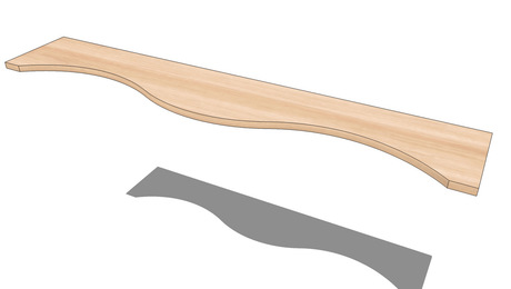 Making Waves in SketchUp - FineWoodworking