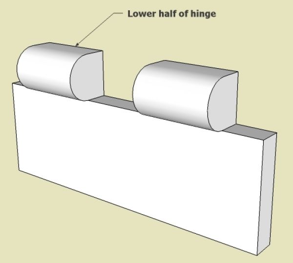 Creating a Hinge in SketchUp FineWoodworking