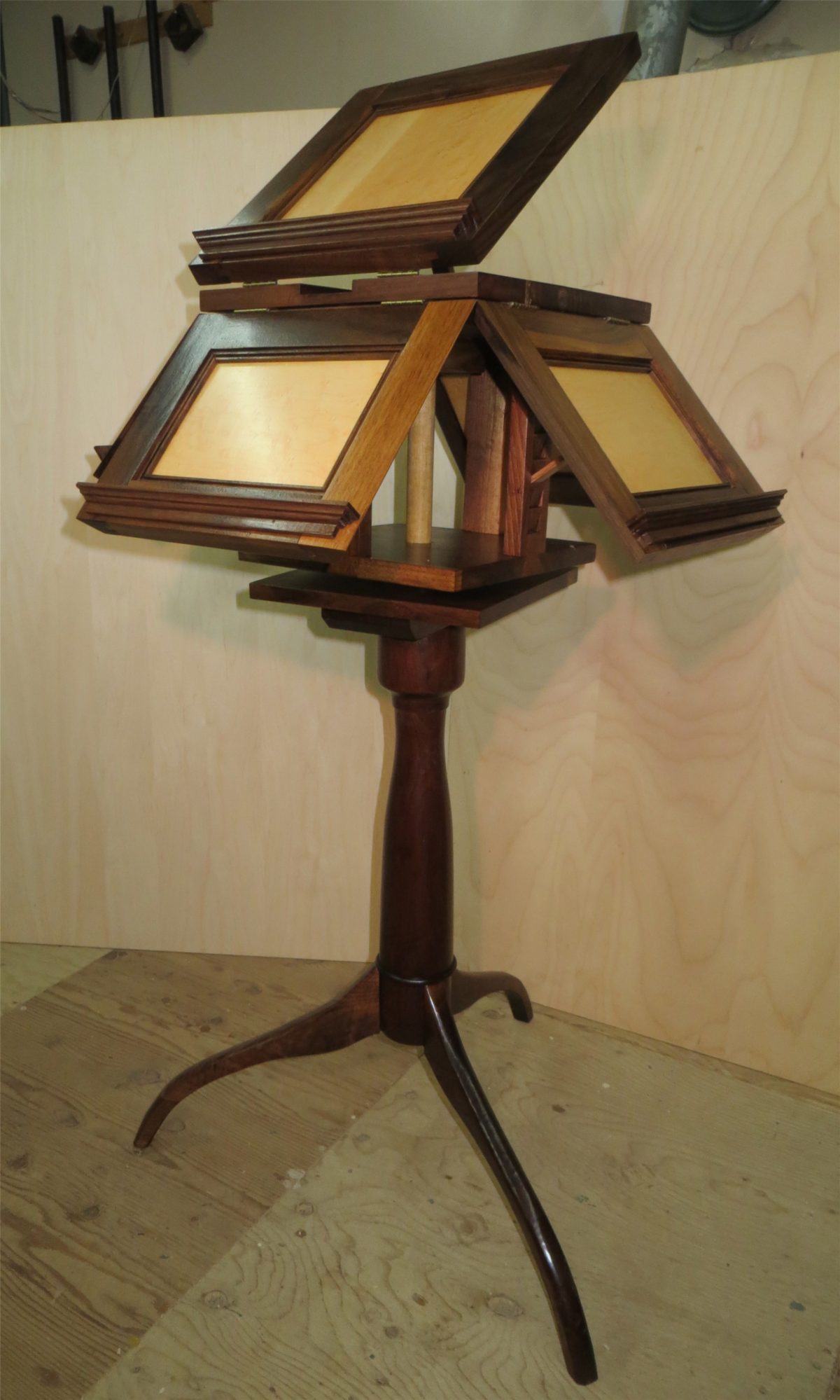 Thomas Jefferson book stand FineWoodworking