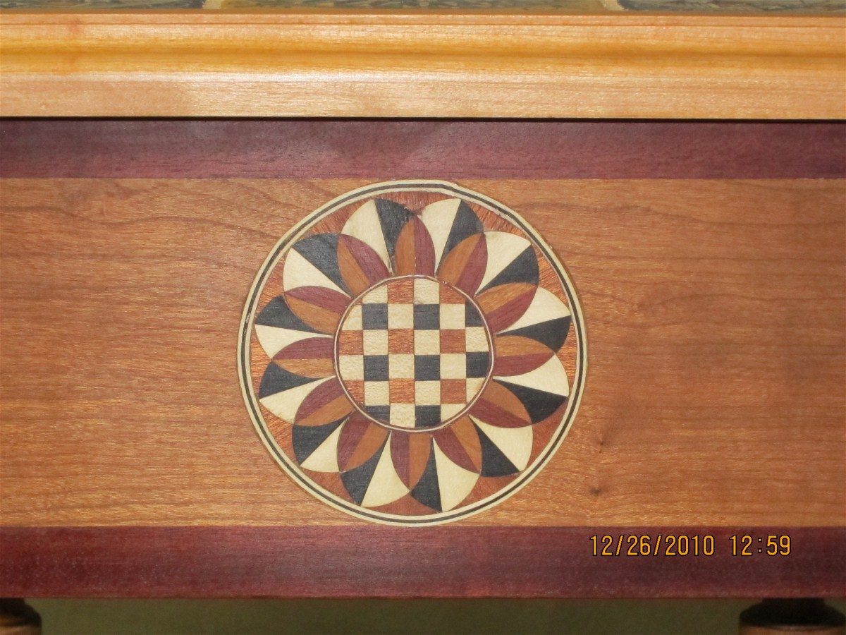 Ceramic Tile Inlay Table FineWoodworking