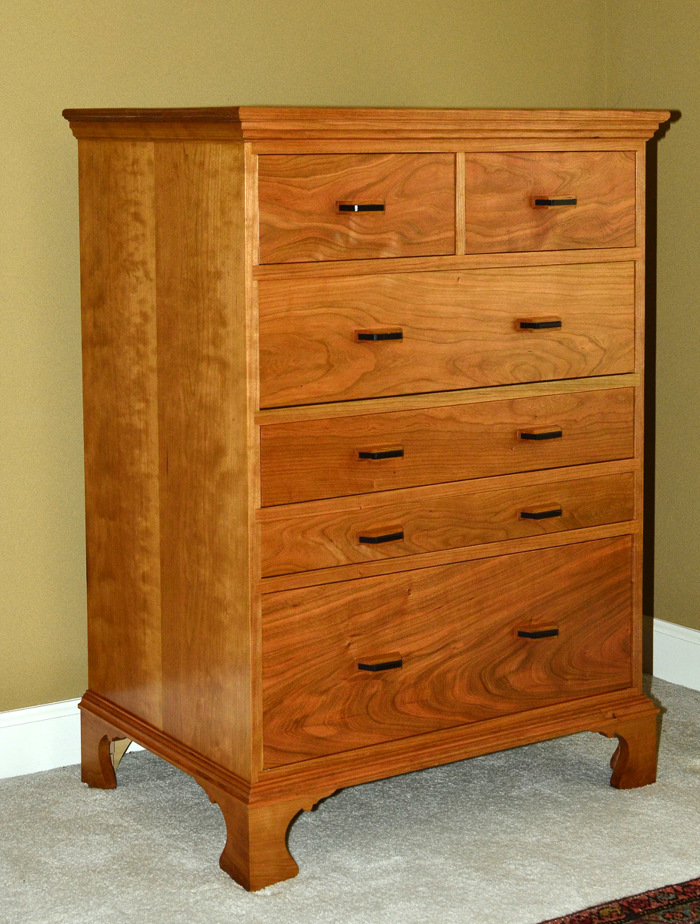 Upright Cherry Chest of Drawers FineWoodworking