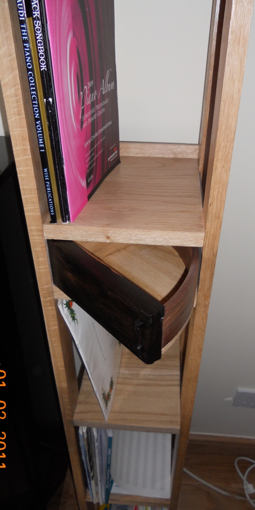 Piano book storage - FineWoodworking