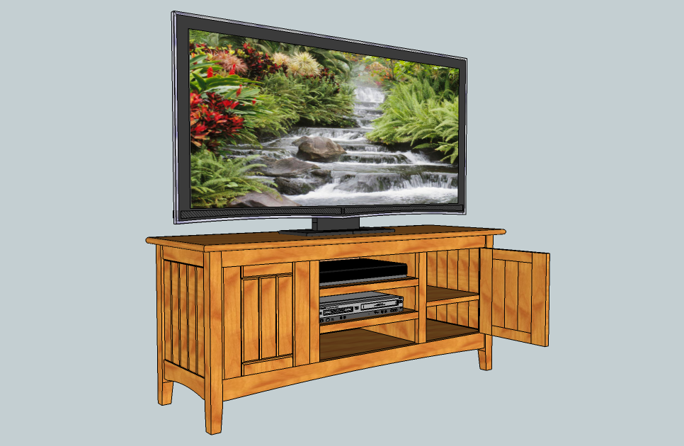 TV Stand FineWoodworking