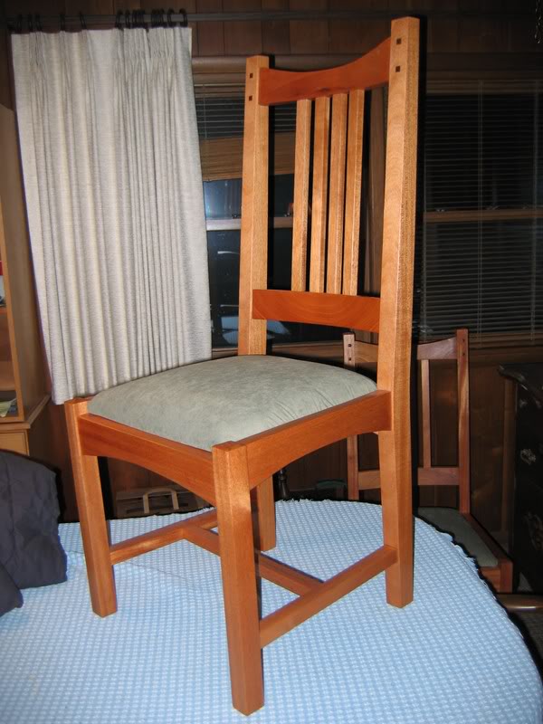 Mission Style Mahogany Dining Room Chairs FineWoodworking