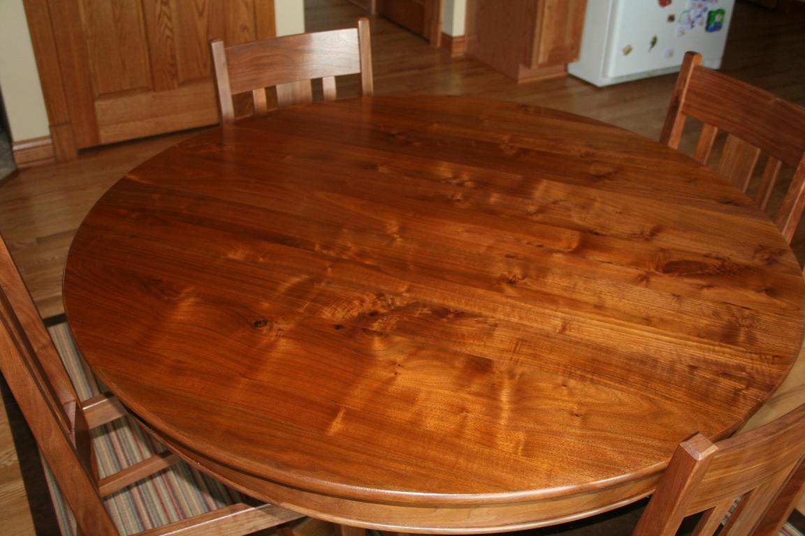 Walnut Table and Chairs FineWoodworking