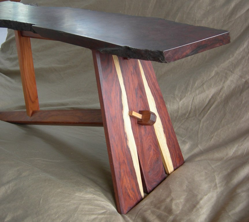 Bench Ironwood and Cocobolo FineWoodworking