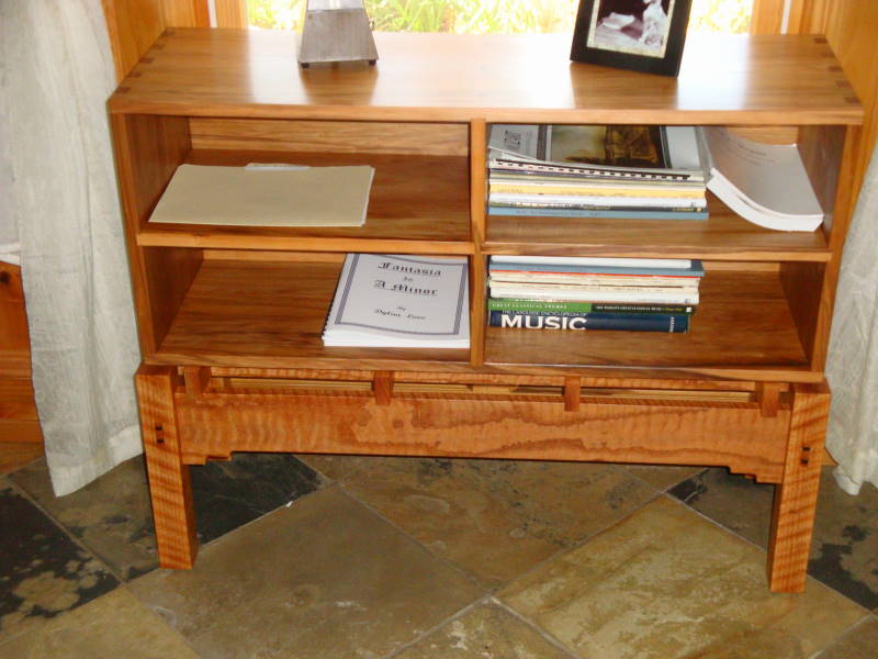 Sheet music shelves FineWoodworking