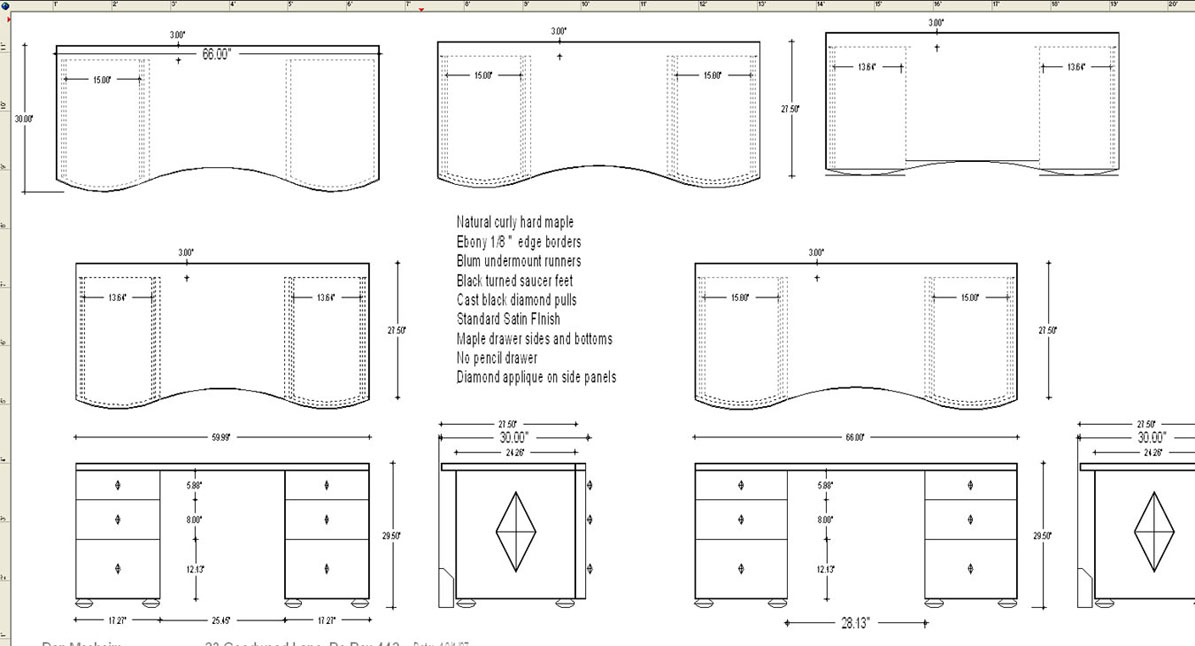 Fine Curved Front Drawers Without Dovetails FineWoodworking