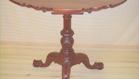 Piecrust Tea Table - FineWoodworking
