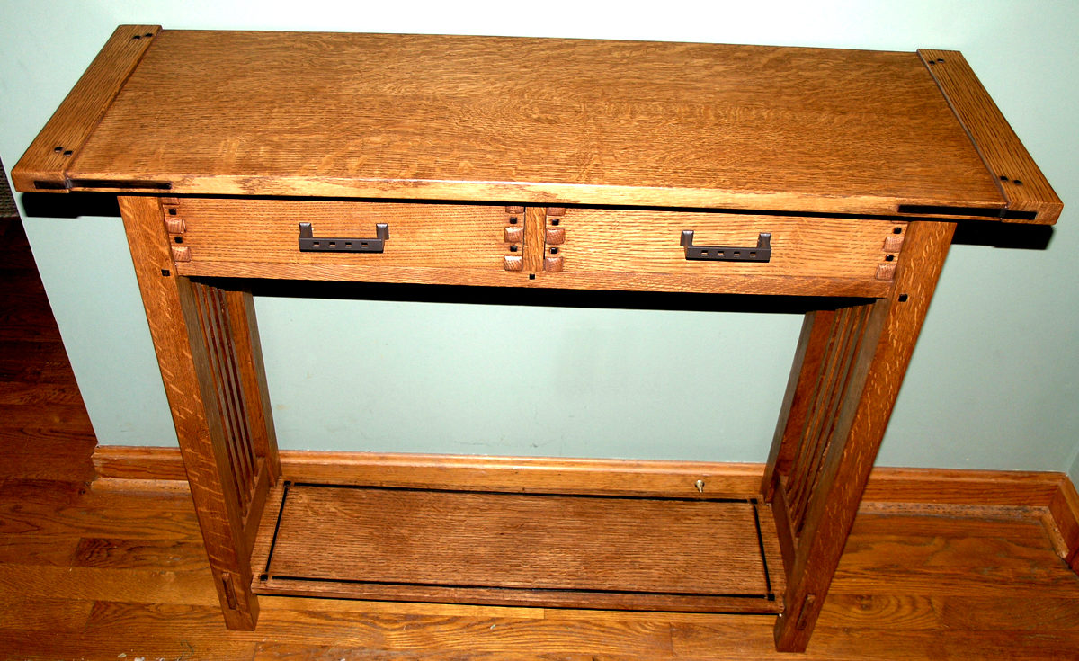 Greene & Greene / Arts and Crafts Sofa Table FineWoodworking