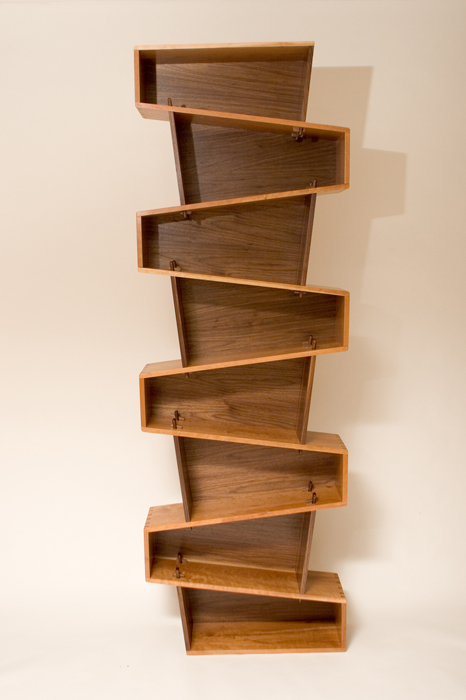Switchback bookcase - FineWoodworking