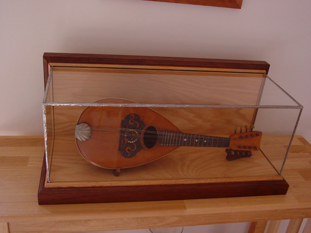 Bowlback Mandolin Display Case FineWoodworking