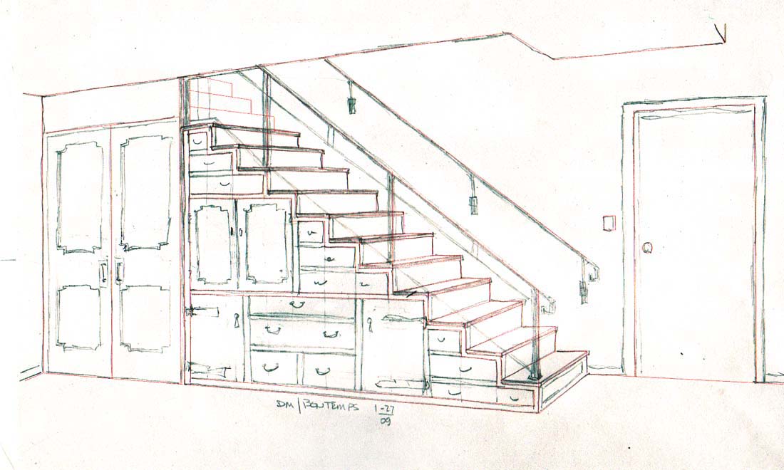 A Tansu Style Stair Project FineWoodworking