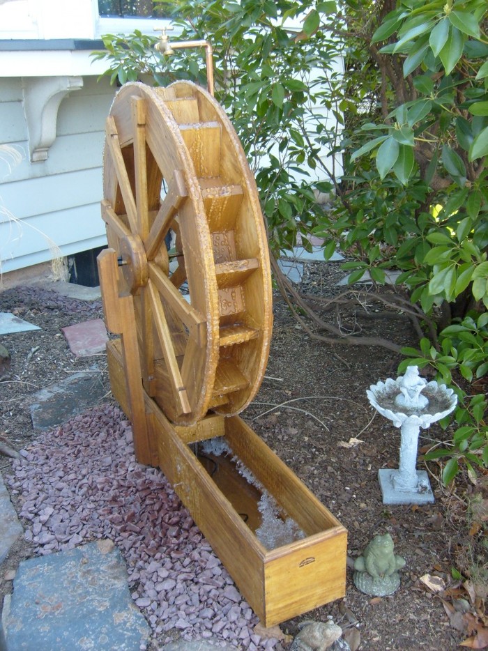 Water Wheel - FineWoodworking Water Wheel - FineWoodworking