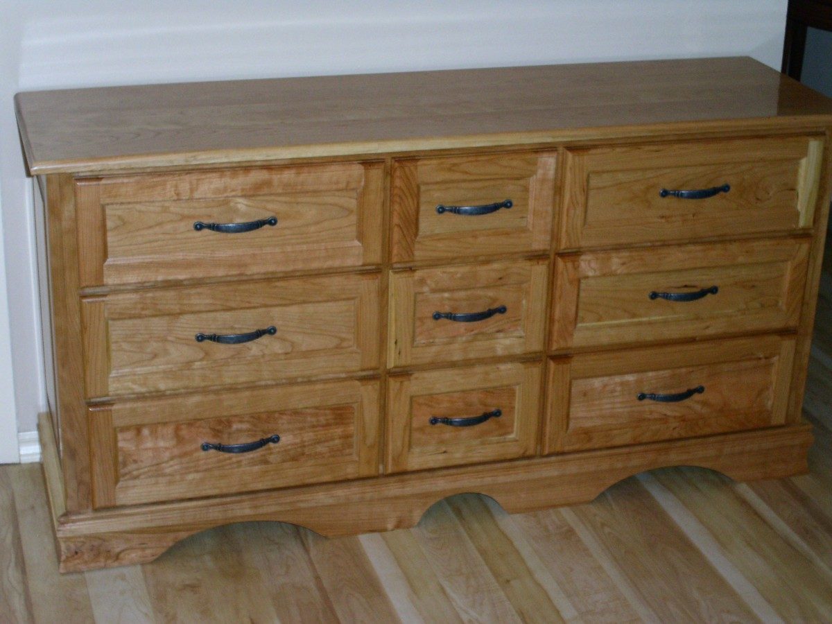Cherry Dresser & Mirror FineWoodworking