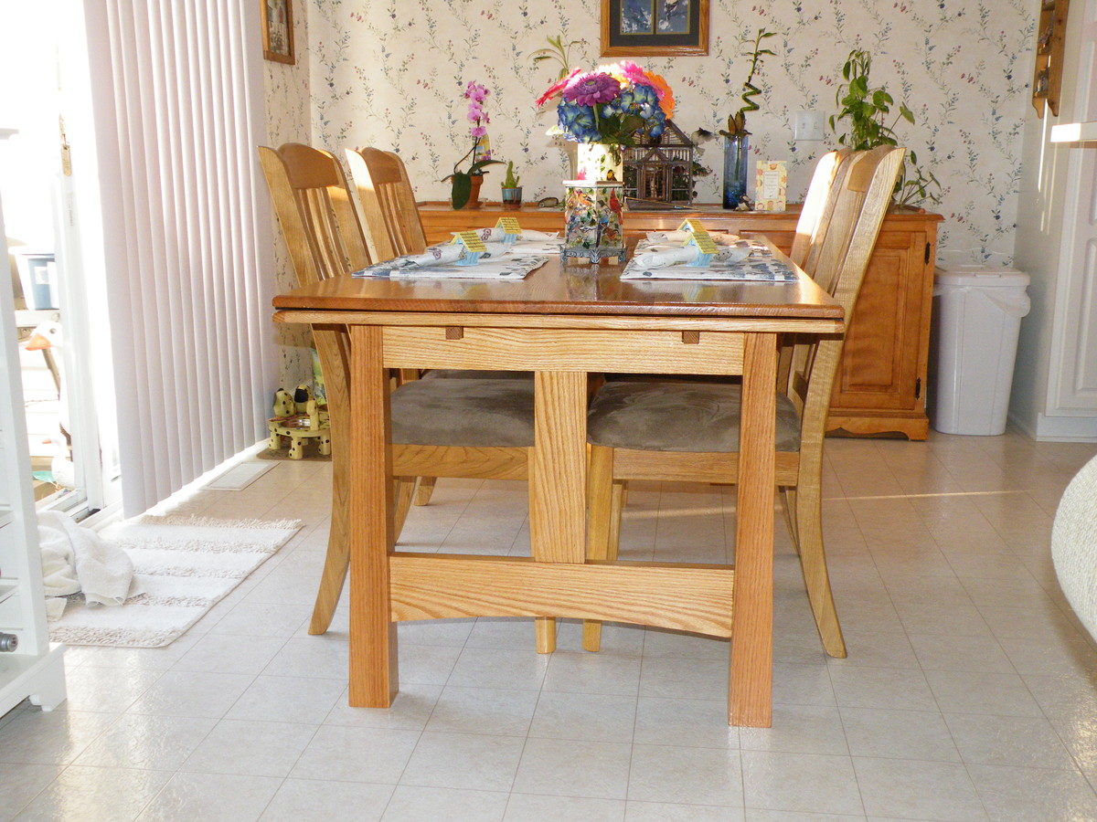 Dutch pullout Dining room table FineWoodworking