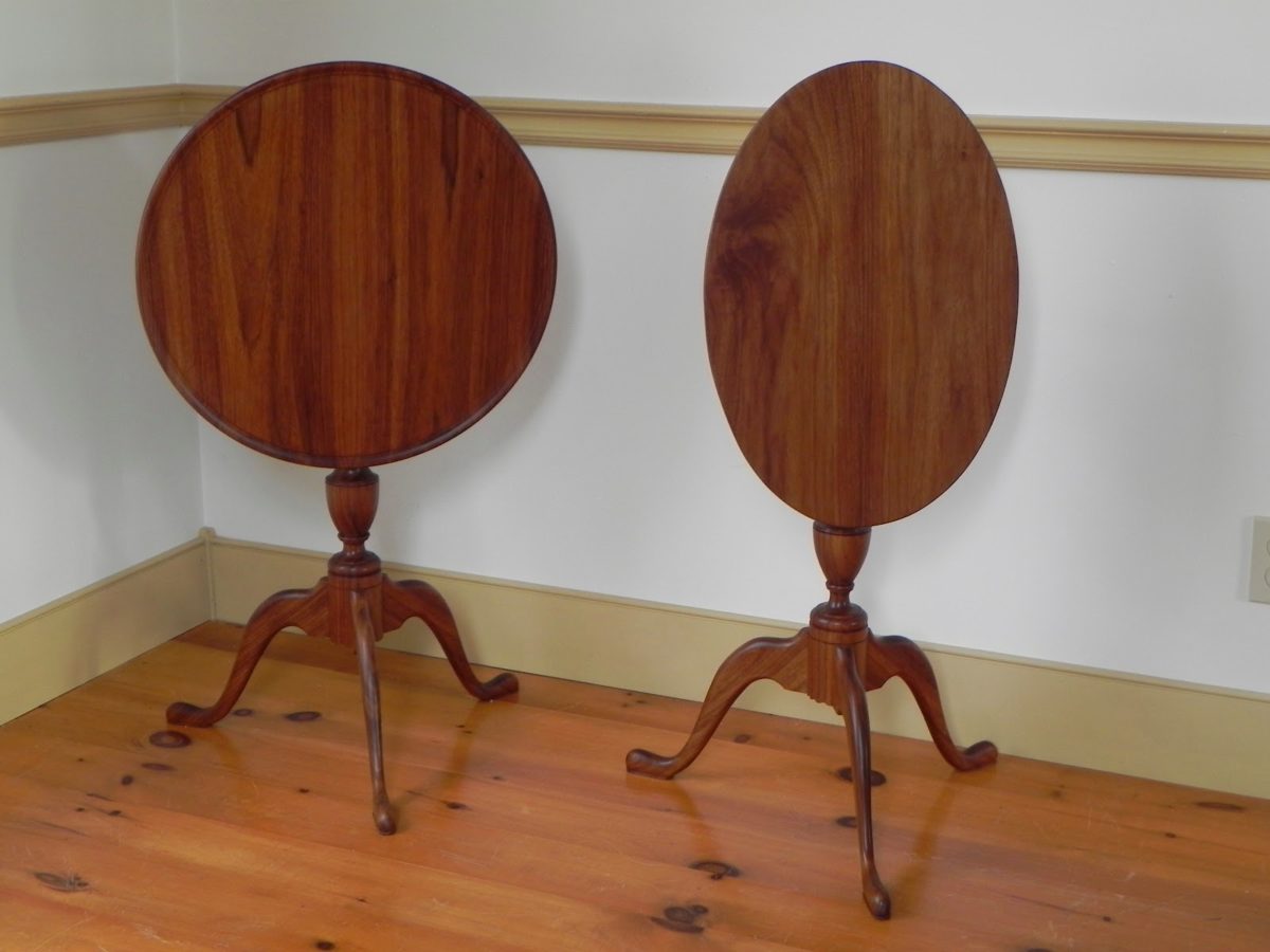 Tilt top tables FineWoodworking
