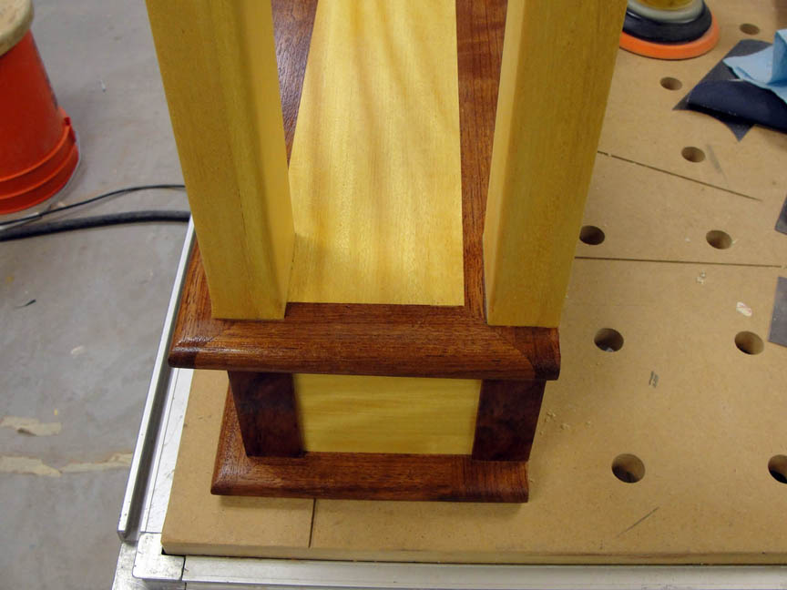 Asian inspired Gong Rack FineWoodworking