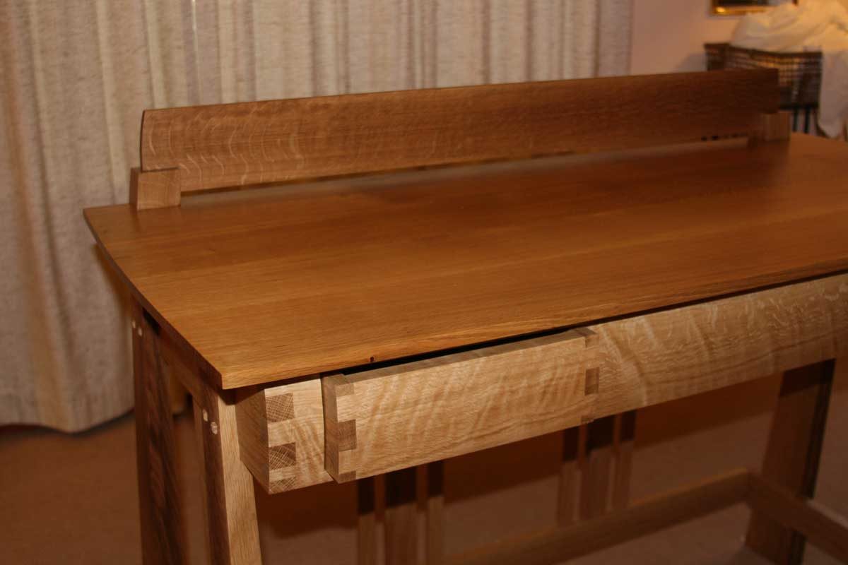 Mission/Arts&Craft Style Desk FineWoodworking
