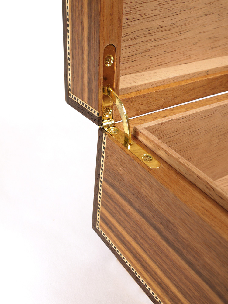 Rosewood and Wenge Humidor FineWoodworking
