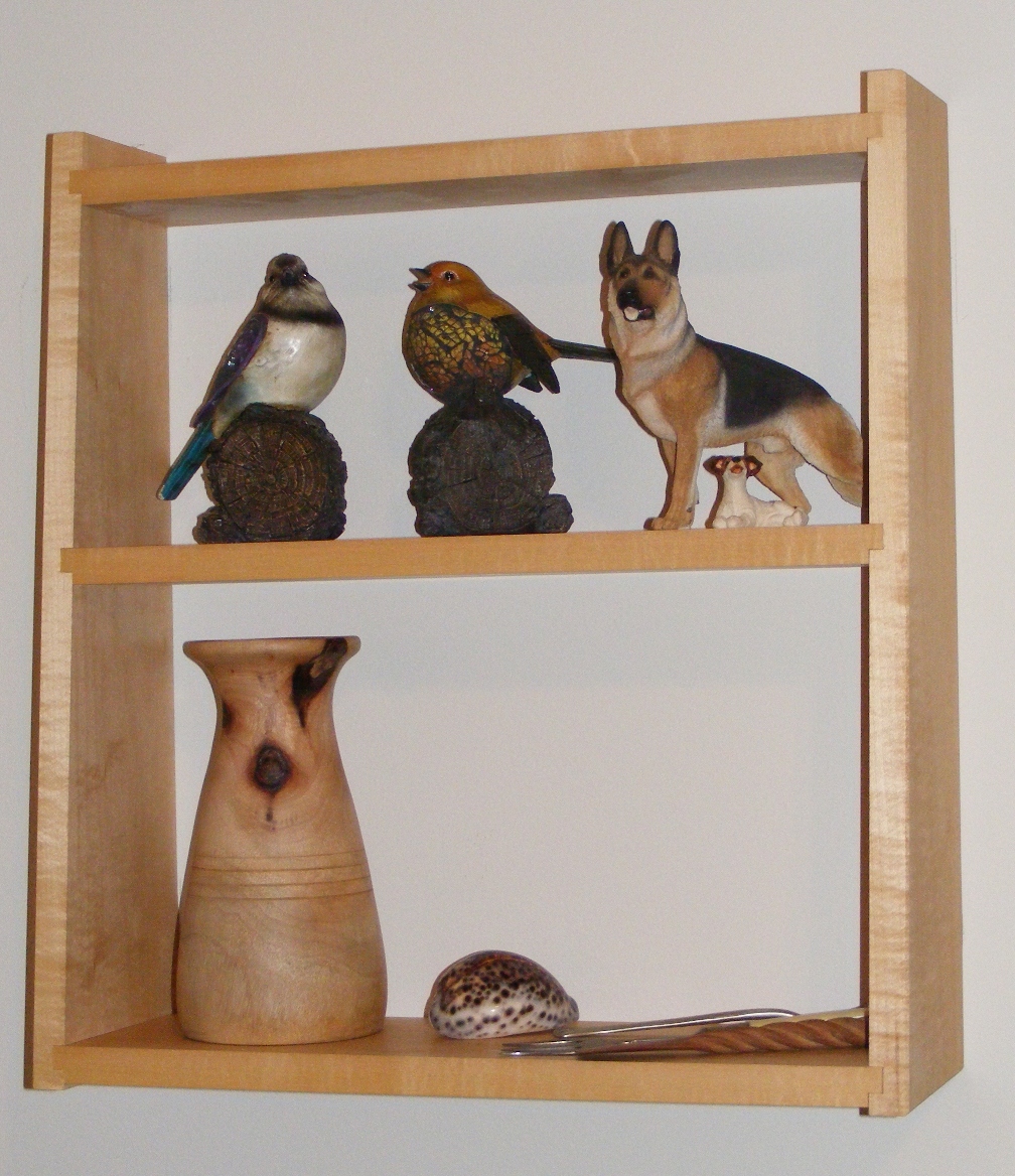 A small display shelf FineWoodworking