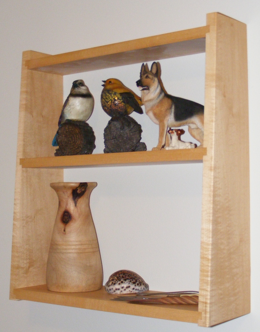 A small display shelf FineWoodworking