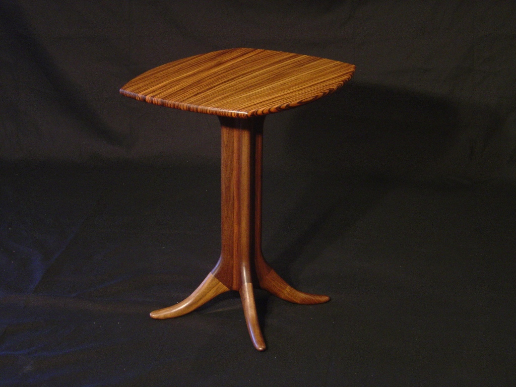 Pedestal end table FineWoodworking