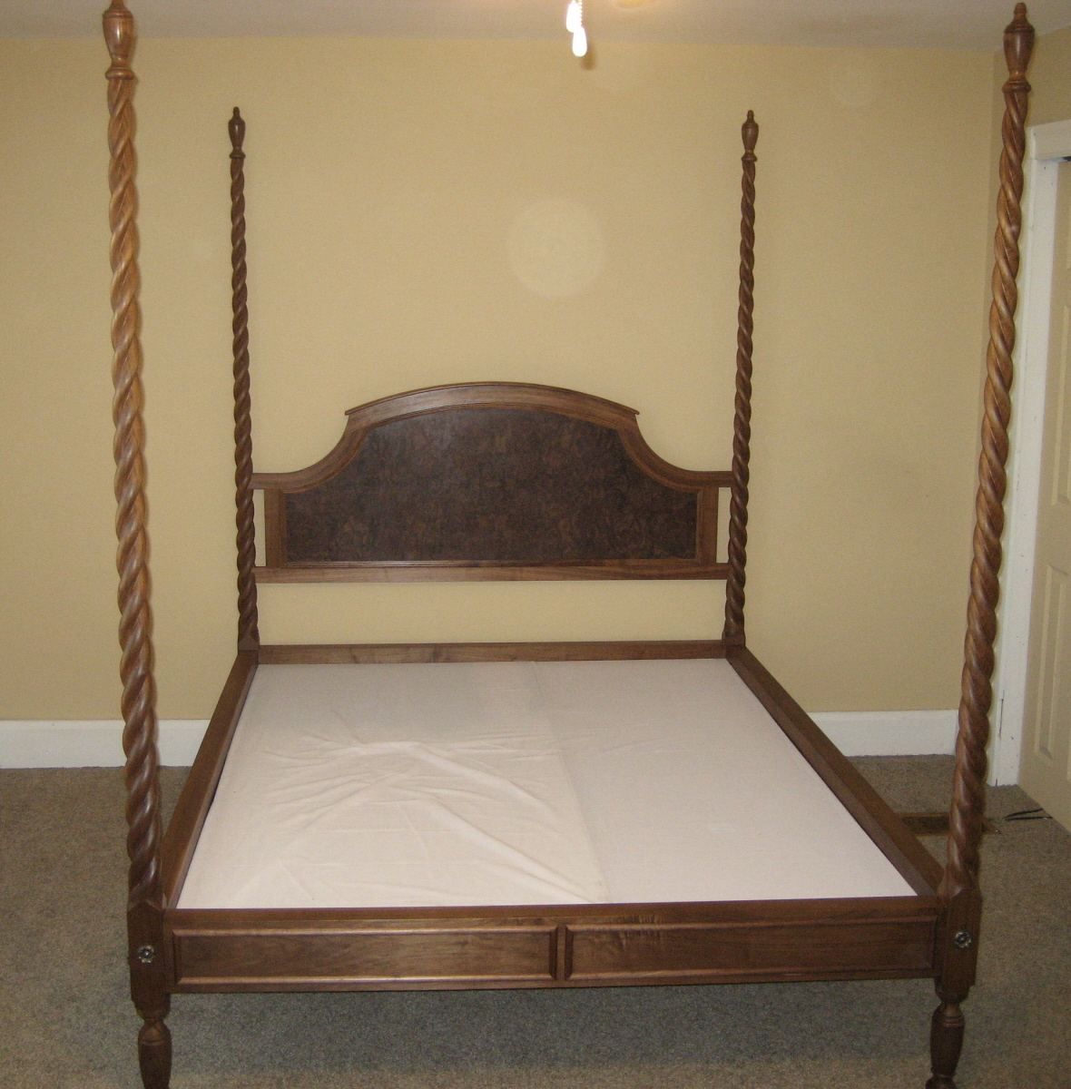 Rope Twist Bed FineWoodworking