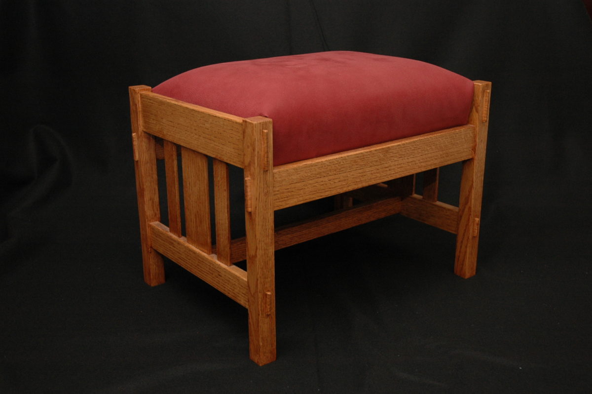 Stickley Style Ottoman FineWoodworking