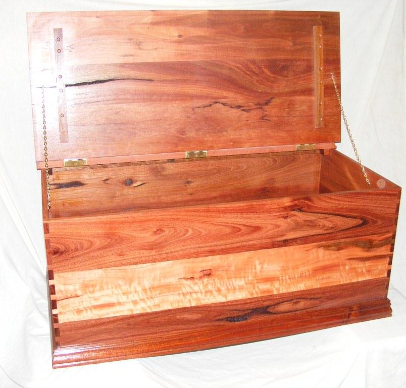 Jarrah Blanket Box FineWoodworking