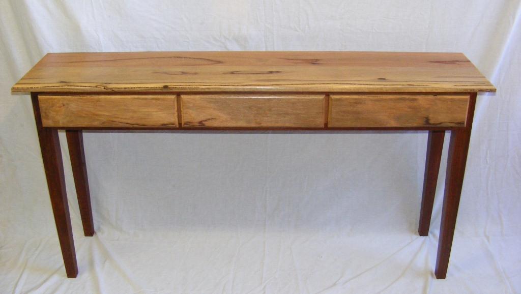 Jarrah / Marri (Redgum) Hall Table - FineWoodworking