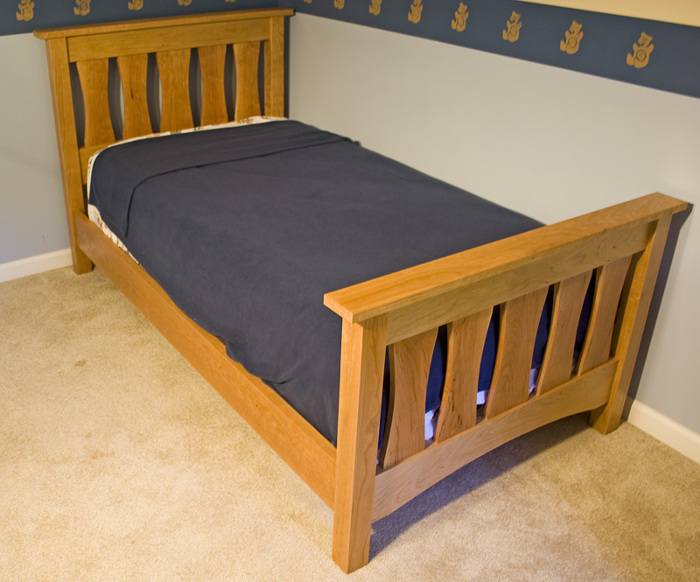 Cherry Twin Bed FineWoodworking