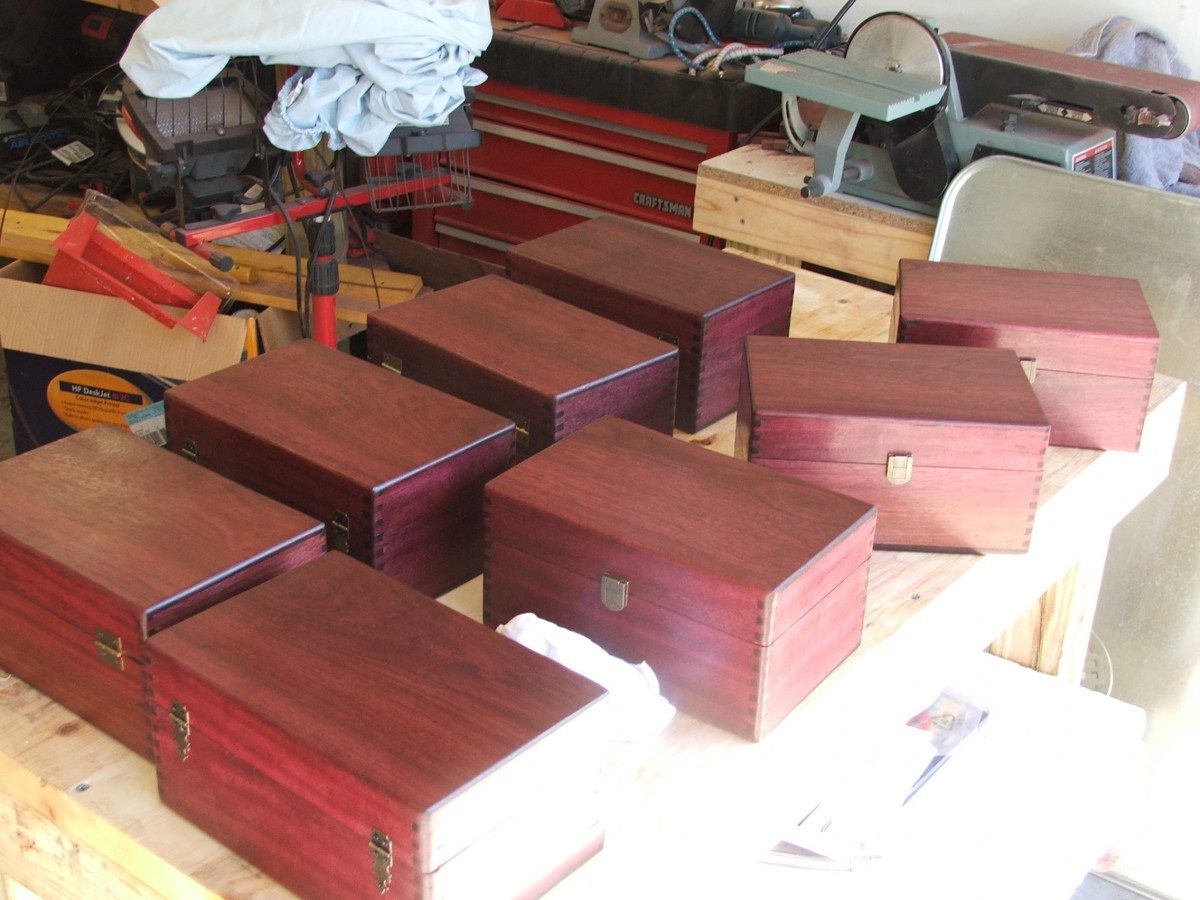 Purple Heart Boxes FineWoodworking