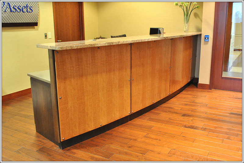 Custom Reception Desk FineWoodworking