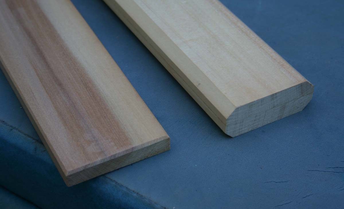 Simple bevel (chamfer) jig for plane and face vise FineWoodworking