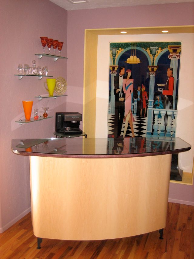 Freestanding Bar FineWoodworking