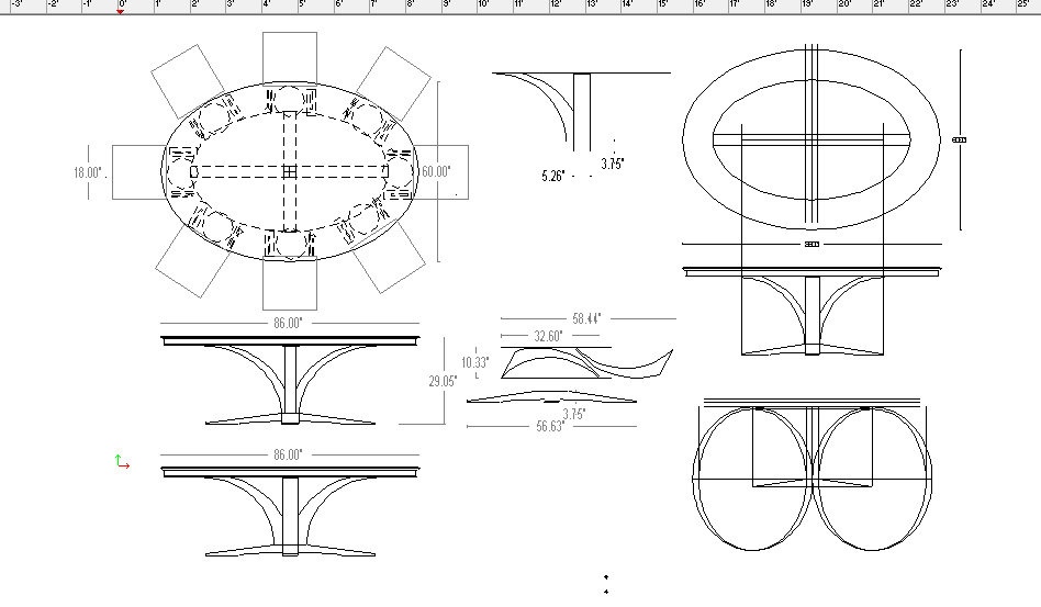 Two Oval Dining Tables FineWoodworking