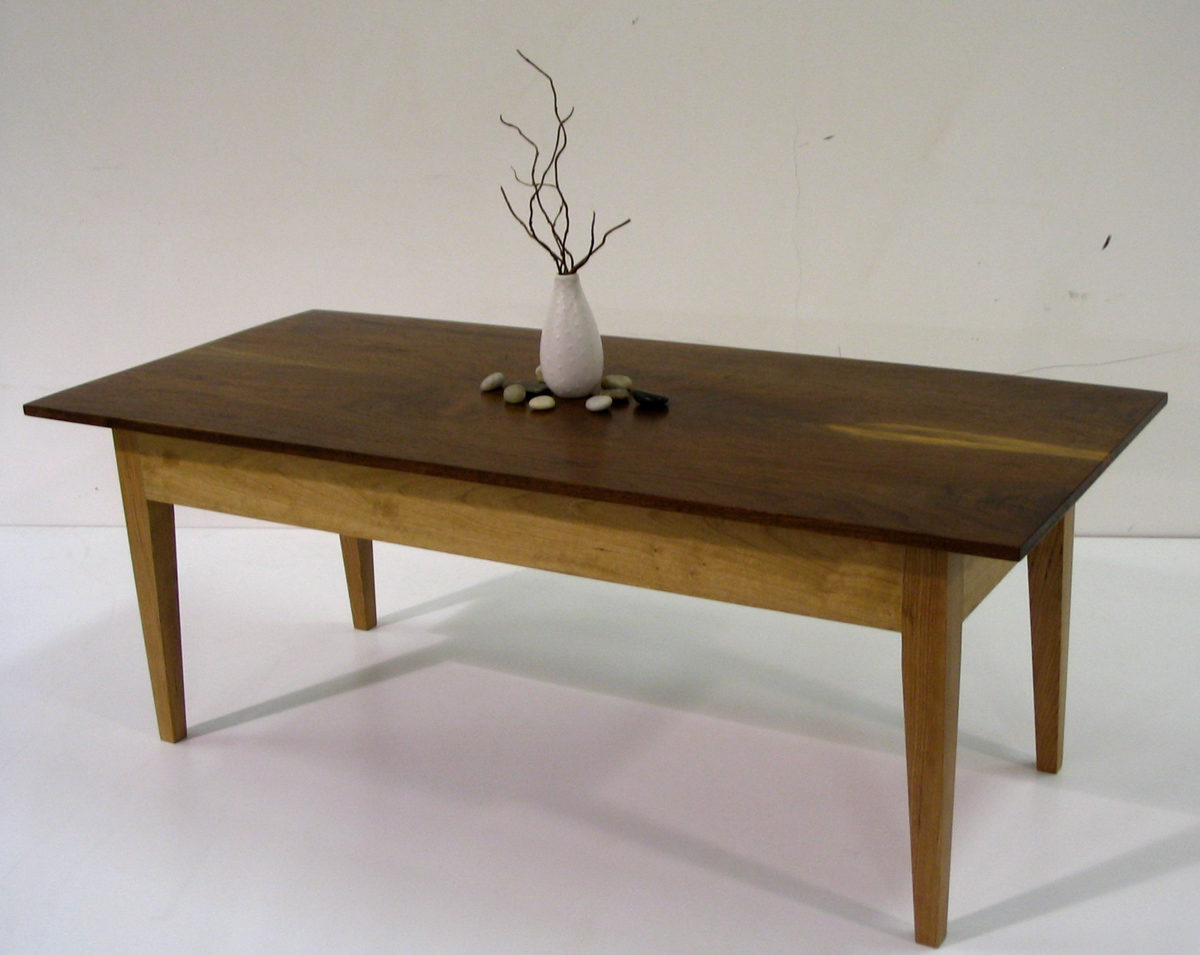 Walnut & Cherry Coffee Table FineWoodworking