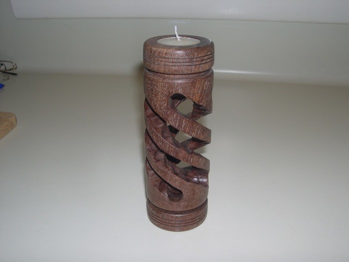 Hollow Spiral Candle Holder FineWoodworking